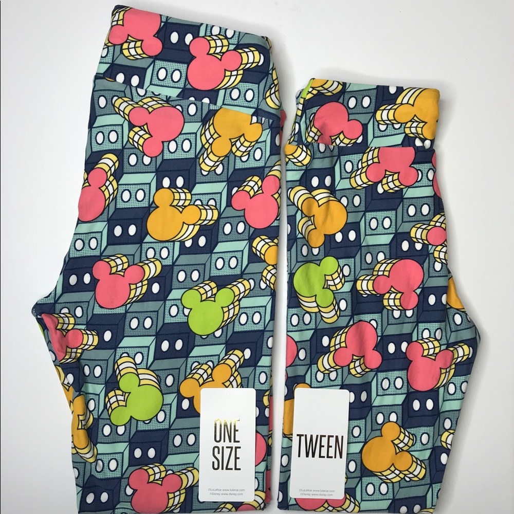 🌷LuLaRoe Mommy & Me Disney OS & Tween Mickey Mouse
